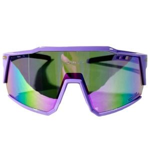 Stylish Used Purple Oakley Pit-Viper Sunglasses w/ Iridescent Lens